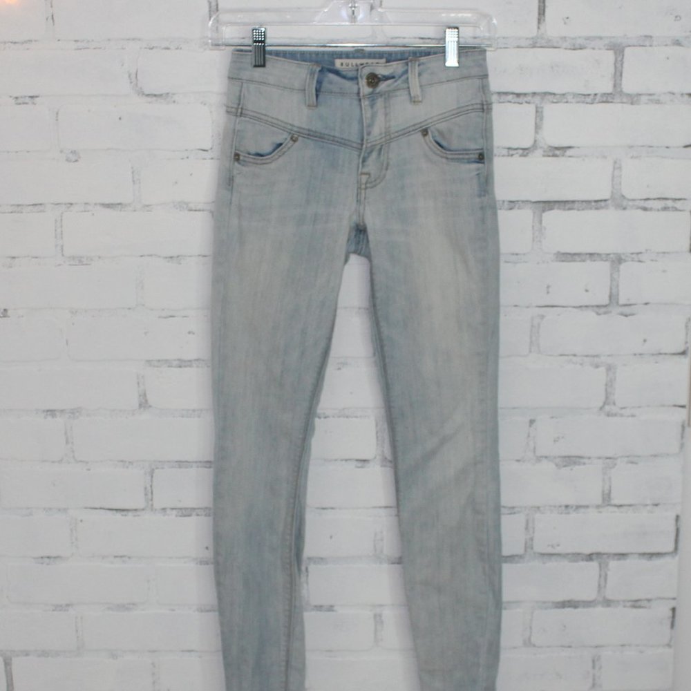 Pacsun Bullhead High Waisted Light Wash Jeans